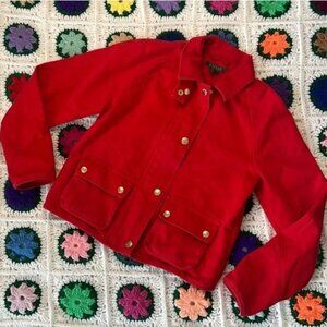 Sharp! Red Ralph Lauren FallJacket, Sz Small (S)